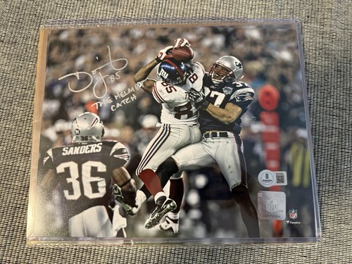 David tyree autographed 8x10 - david,