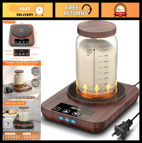 Sourdough starter heating mat - starter,