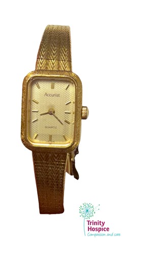 Accurist quartz watch gold - quartz,