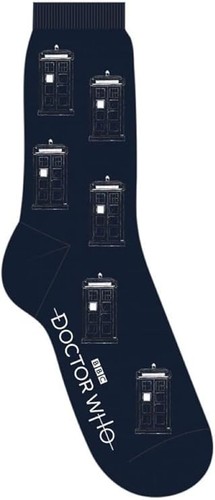 Doctor who multi tardis socks - multi,