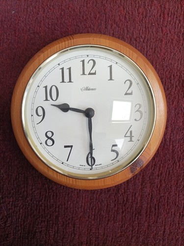 Metamec quartz wood - metamec, clock
