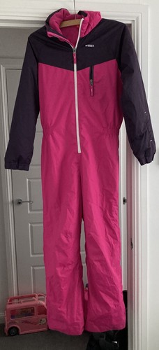 Pink kids snow ski - kids, suit