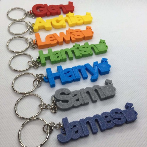 Personalised keyring name - personalised, keyring,name