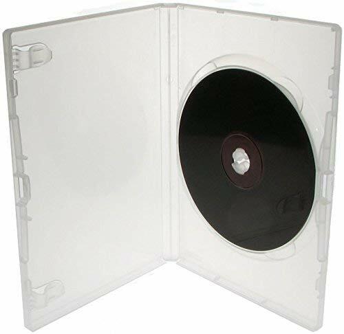 Amaray single dvd clear - 1,