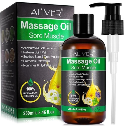 Massage oil for sore muscle - oil,
