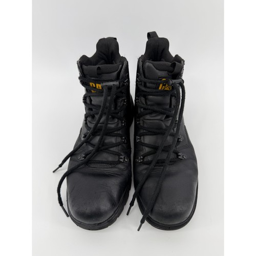 Leather work boots