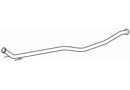 Centre exhaust pipe for - centre,