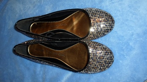 Ladies bronze coloured sequin - bronze,