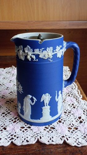 Wedgewood jasperware pitcher - jasperware,