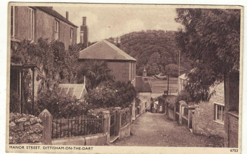 Postcard manor street - postcard, of