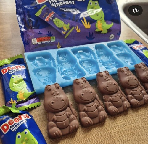 Dinosaur silicone chocolate - dinosaur,