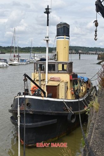 Photo 1944 steam tug - steam, 'tid