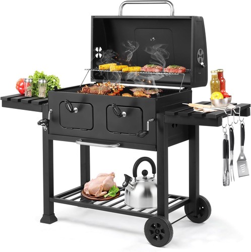 Portable charcoal bbq - charcoal,