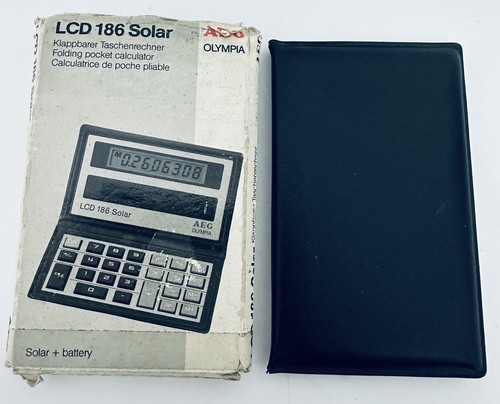 Vintage aeg olympia lcd - vintage,