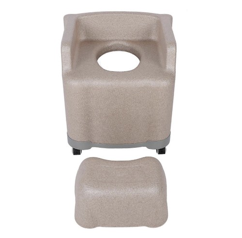 Commode chair with - commode, &