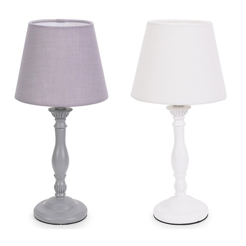 Candle stick table lamp wooden - candle,