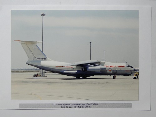 Ilyushin 76td metro cargo - ilyushin, il-76td