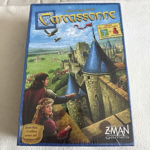 Carcassonne board game man - board,