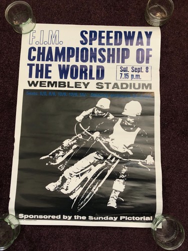 Replica speedway poster
