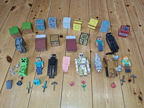 Minecraft figure bundle steve - minecraft,