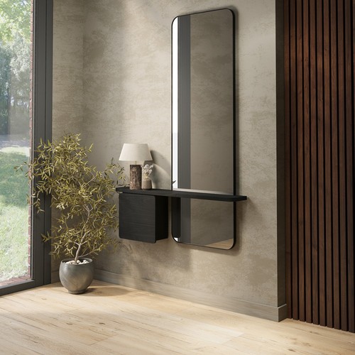 Slim narrow black oak - slim,
