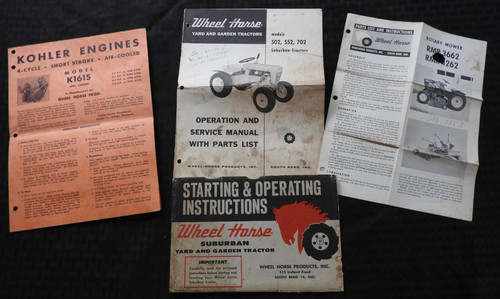 Original 1962 wheel - 1962, horse