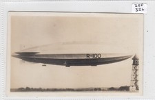 Postcard 100 airship on - postcard,
