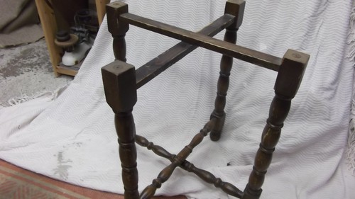 Vintage wooden folding - , table