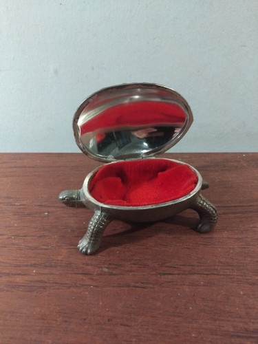 Vintage brass tortoise - vintage,