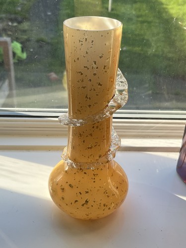 Victorian glass vase - victorian,