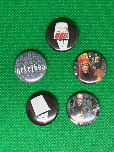 Set badge buckethead - set, 5