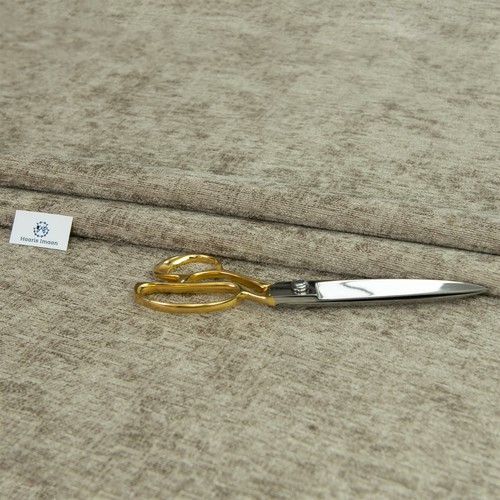 Stone chenille velvet - stone,