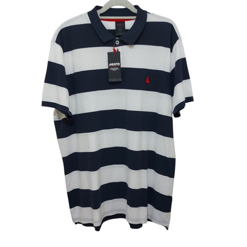 Musto amory stripe pique - pique, polo