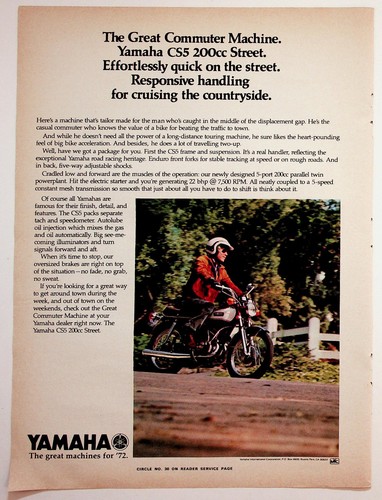 Yamaha cs5 200cc street - yamaha,