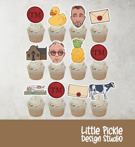 Taskmaster cupcake picks - taskmaster,