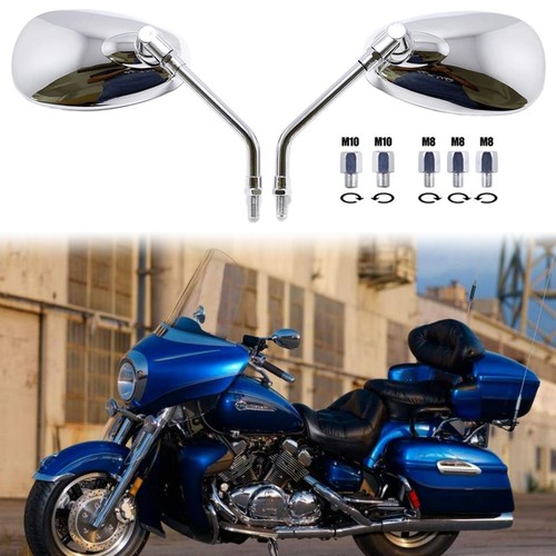 Pair chrome motorcycle - pair,