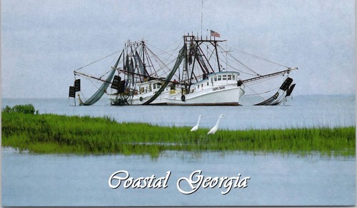 Shrimp boats coastal - boats,,