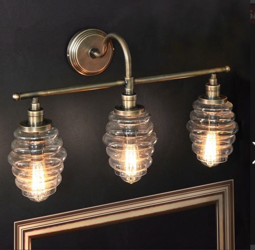 Bathroom vanity lamp - vanity, antique