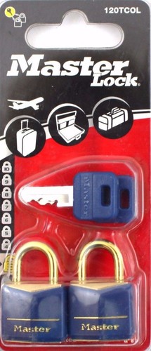 Padlock 2cm coloured lock - 2,