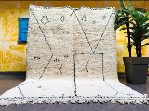 Beni ourain rug - , authentic