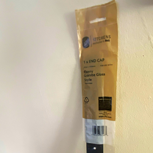 Worktop end cap - b&q,