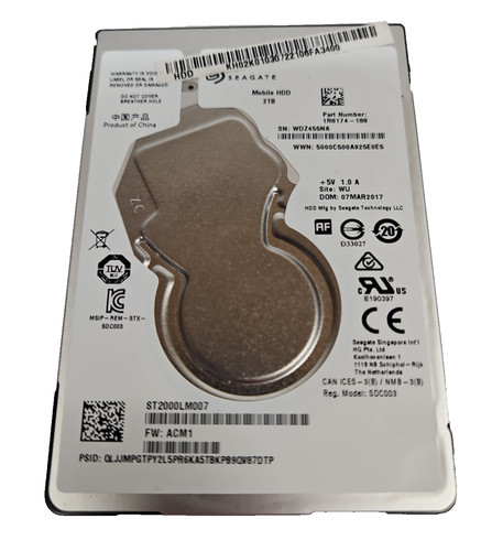 Seagate 2tb hdd slim - seagate, 2.5"