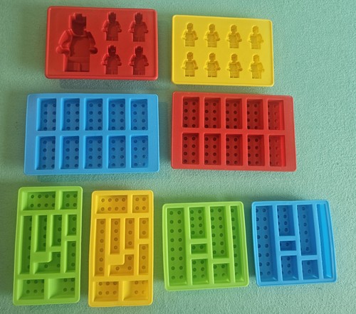 Lot lego silicone molds - 8,