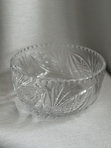 Cut glass starburst - cut, pattern