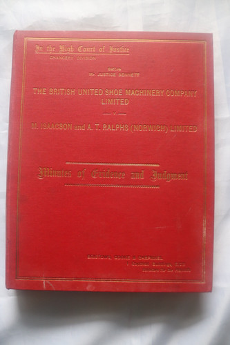 British united shoe machinery - united,