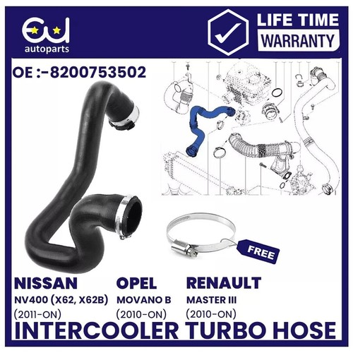 Intercooler turbo hose pipe - hose,