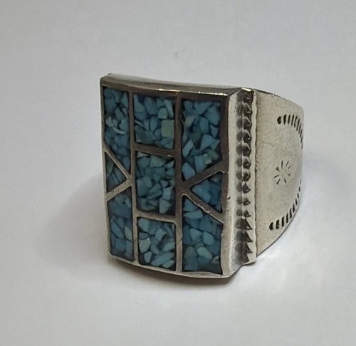 Vtg old pawn navajo sterling - old,