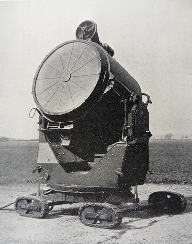 Ww2 anti aircraft searchlight - ww2,