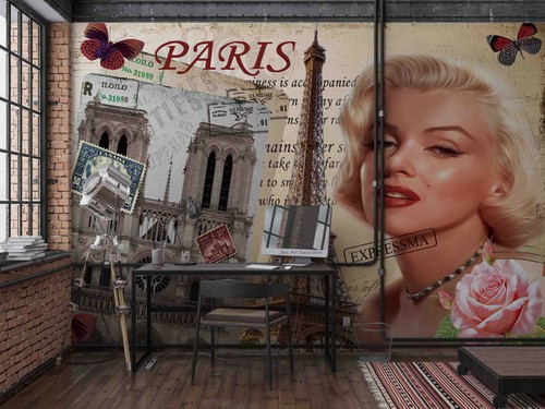 Paris marilyn monroe - 3d,