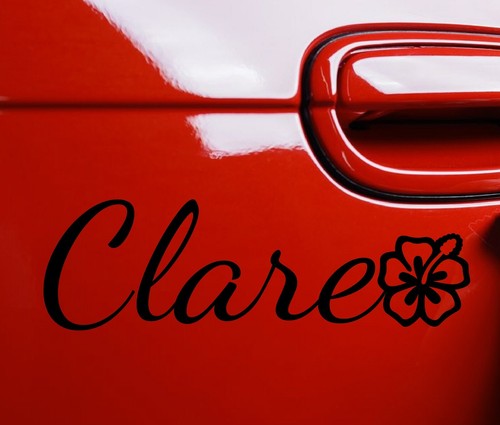 Personalised name car - name,